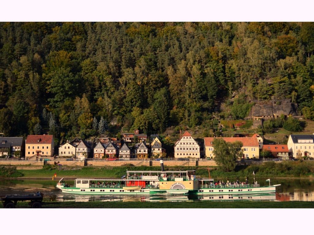 Pension Schwarz Bad Schandau Exterior foto